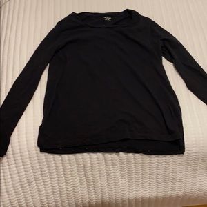 Madewell Black Long-Sleeve Top